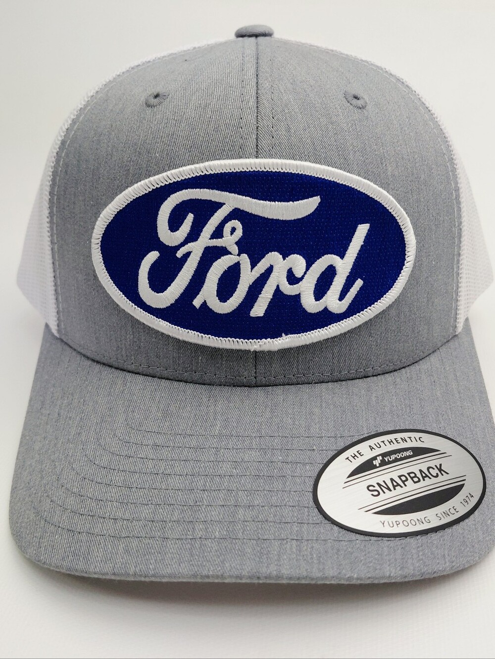 Ford Embroidered Patch Yupoong Trucker Cap Hat Mesh Snapback